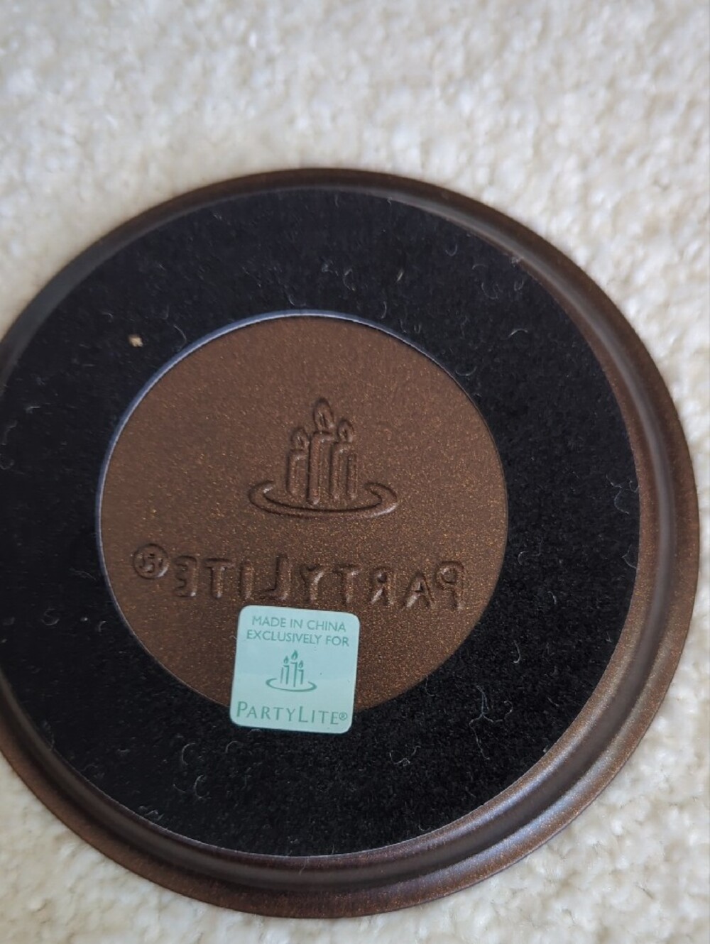 PartyLite Thai Inspiration Tall Pillar Sleeve - Bronze - Picture 8 of 12